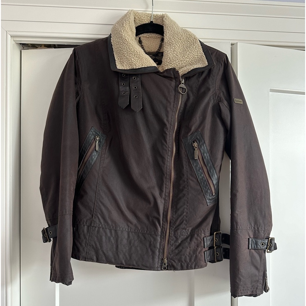 Barbour Ordinance wax coated jacket with tags